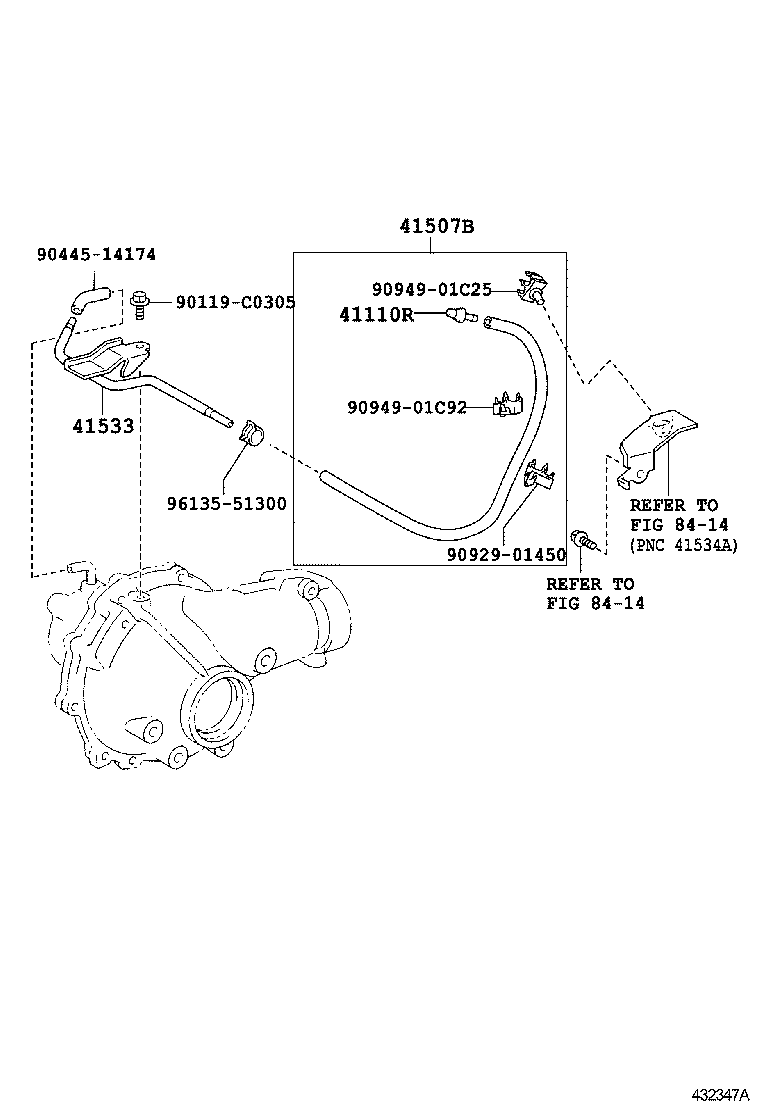 LAND CRUISER PRADO |  FRONT AXLE HOUSING DIFFERENTIAL
