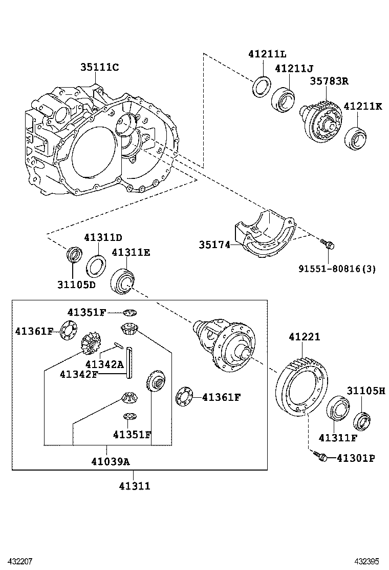  ZELAS |  FRONT AXLE HOUSING DIFFERENTIAL