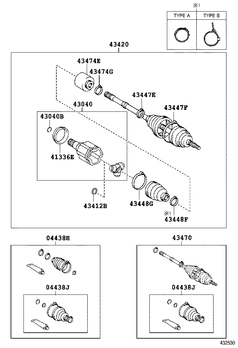  EZ |  FRONT DRIVE SHAFT