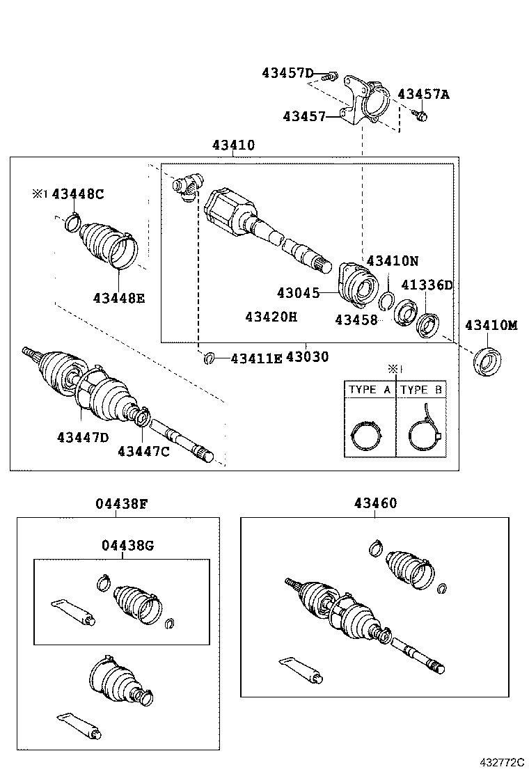  RAV4 |  FRONT DRIVE SHAFT