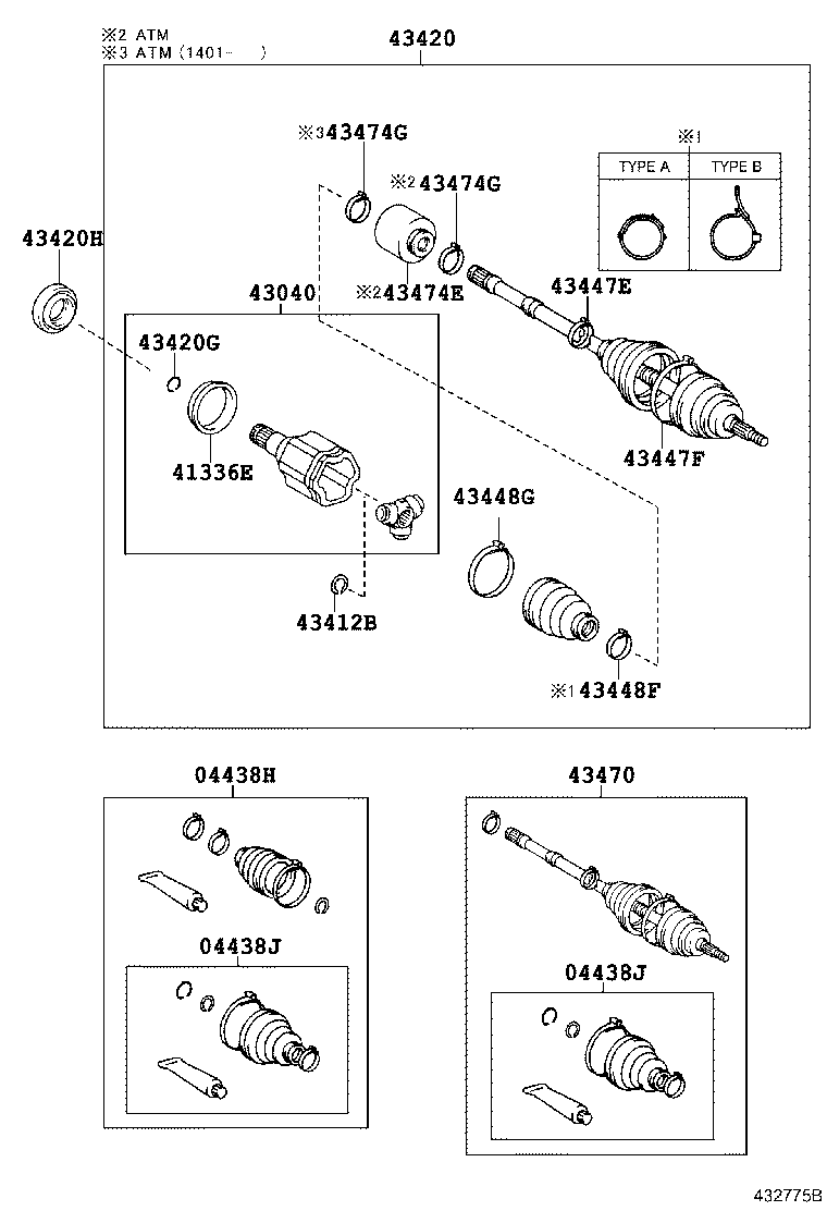  RAV4 |  FRONT DRIVE SHAFT