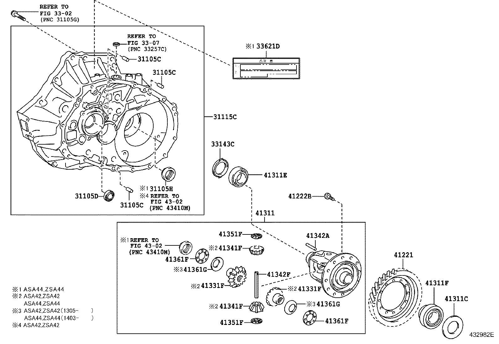  RAV4 |  FRONT AXLE HOUSING DIFFERENTIAL