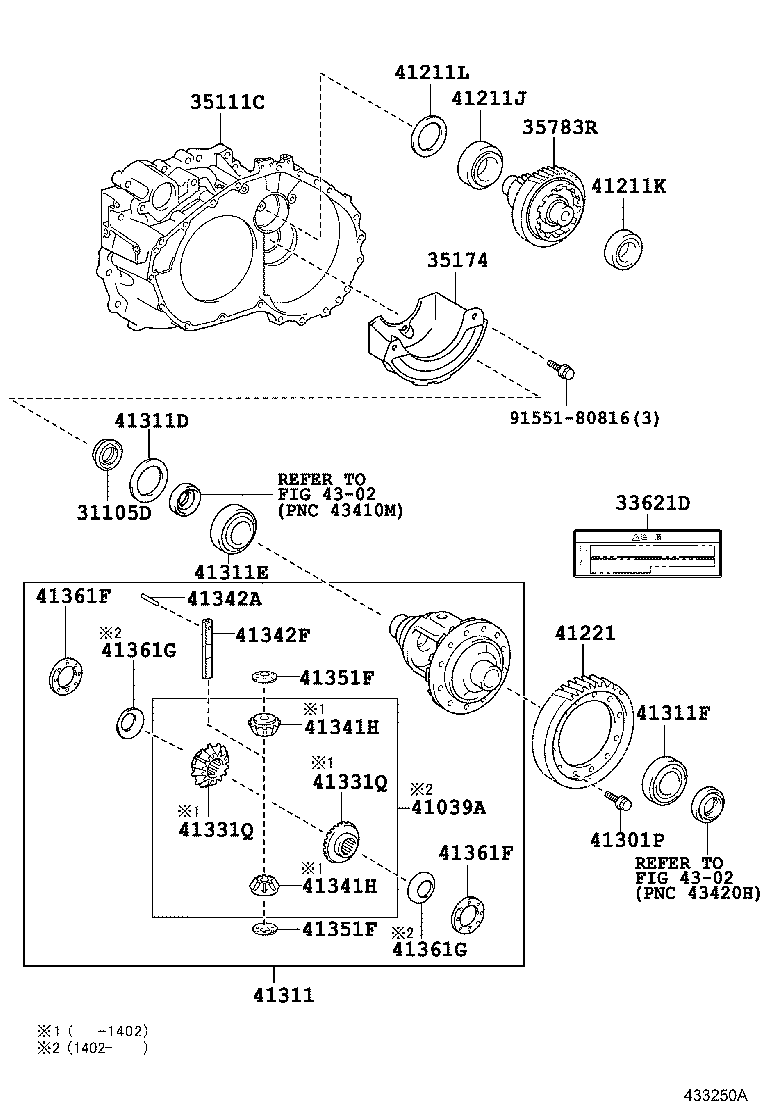  RAV4 |  FRONT AXLE HOUSING DIFFERENTIAL
