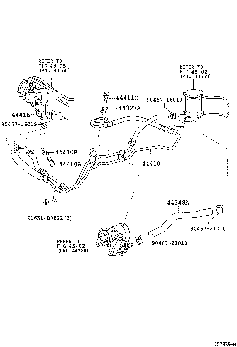  DYNA |  POWER STEERING TUBE