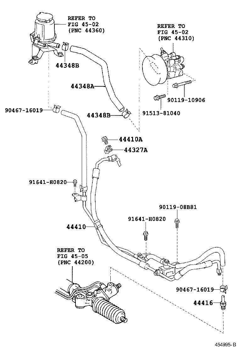  FJ CRUISER |  POWER STEERING TUBE