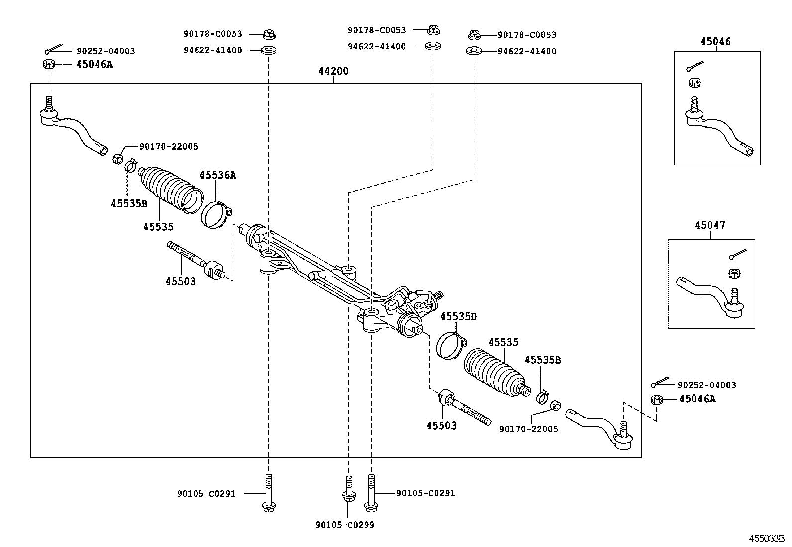  LAND CRUISER CHINA |  FRONT STEERING GEAR LINK