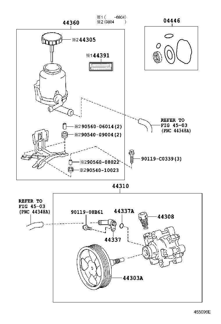  LAND CRUISER CHINA |  VANE PUMP RESERVOIR POWER STEERING