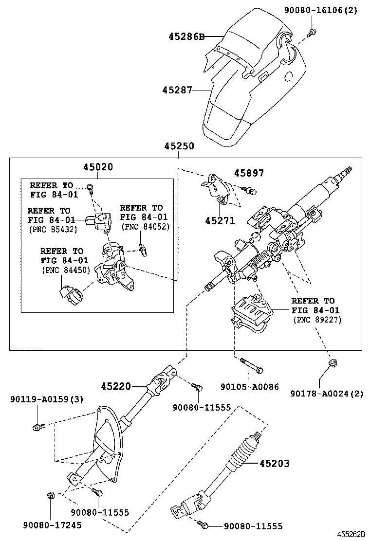  SEQUOIA |  STEERING COLUMN SHAFT