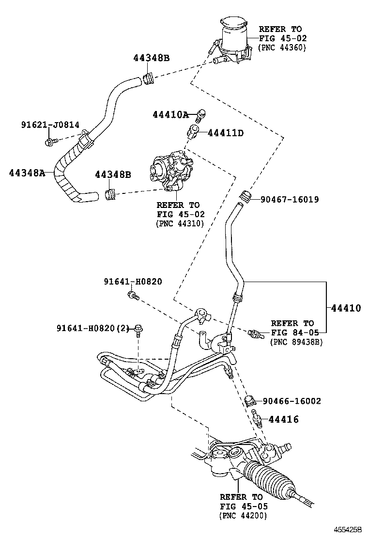  LAND CRUISER PRADO |  POWER STEERING TUBE