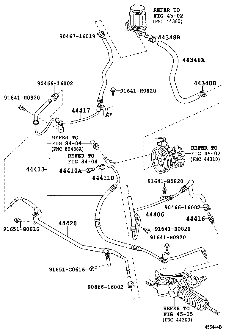  4RUNNER |  POWER STEERING TUBE