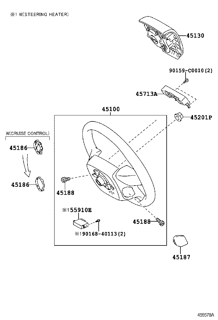  LAND CRUISER PRADO |  STEERING WHEEL