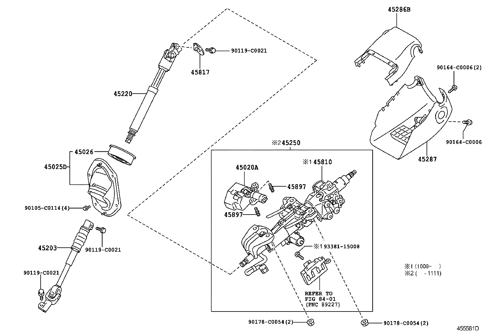  LAND CRUISER PRADO |  STEERING COLUMN SHAFT