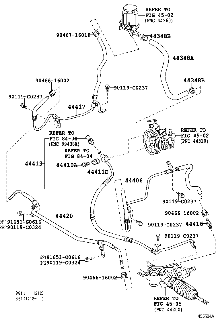  LAND CRUISER PRADO |  POWER STEERING TUBE