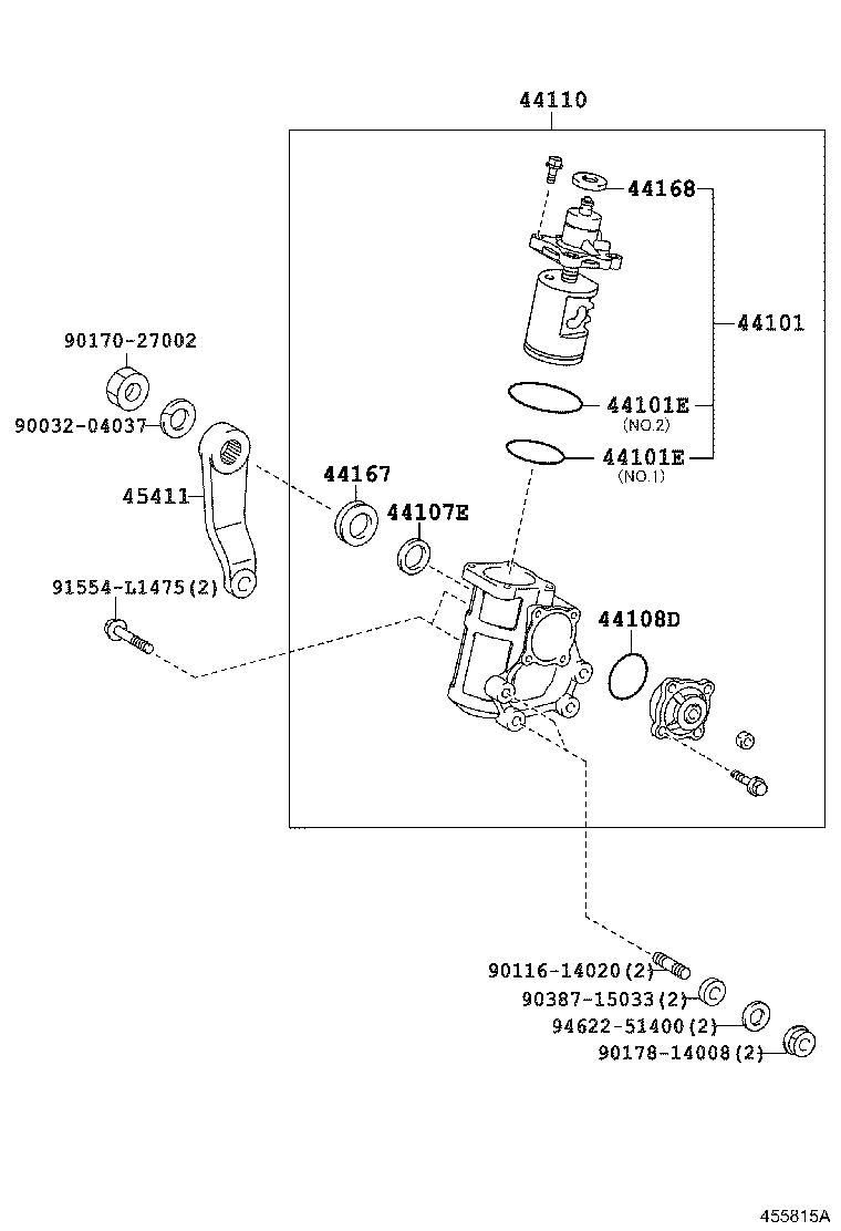  DYNA |  FRONT STEERING GEAR LINK