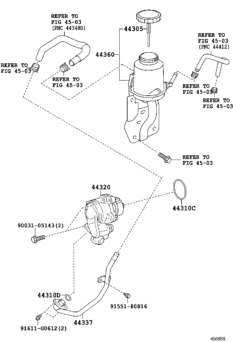  DYNA |  VANE PUMP RESERVOIR POWER STEERING