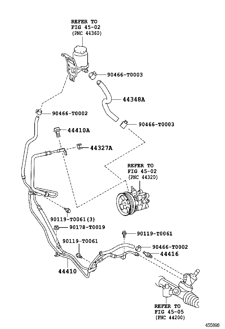  FORTUNER |  POWER STEERING TUBE