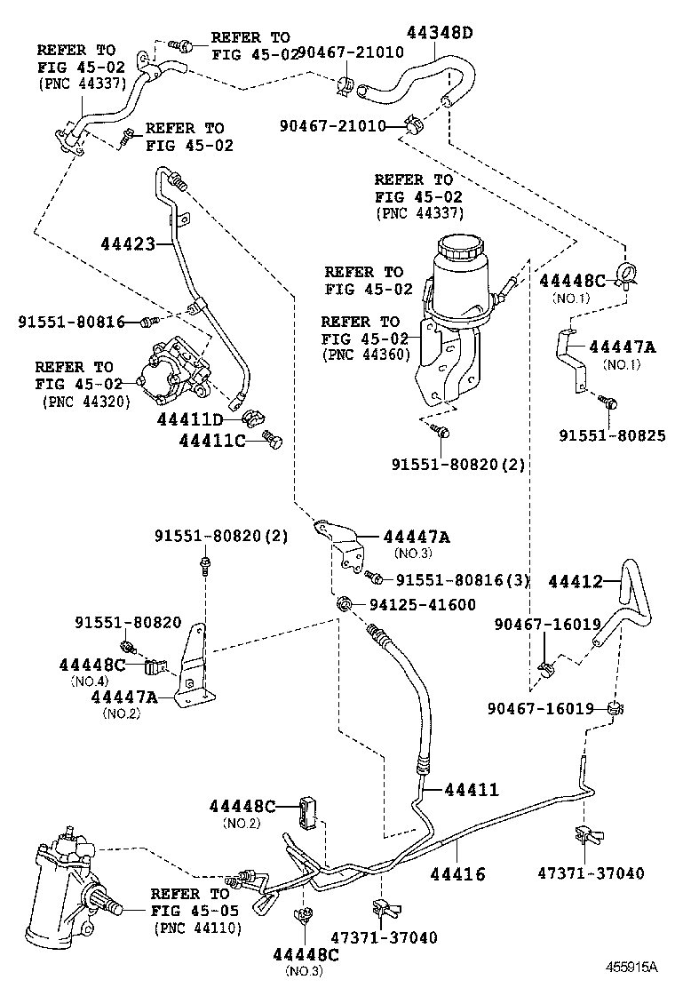  DYNA |  POWER STEERING TUBE