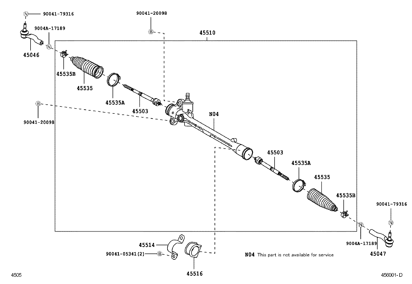  AVANZA |  FRONT STEERING GEAR LINK