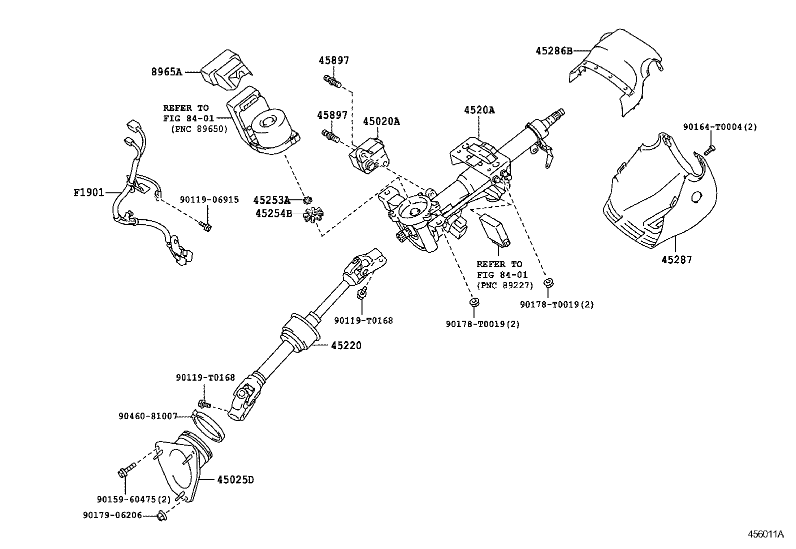  CAMRY HYBRID ASIA |  STEERING COLUMN SHAFT