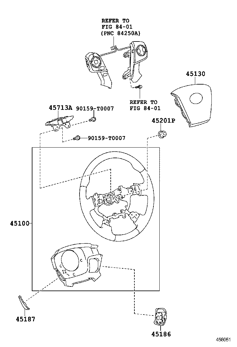  CAMRY AURION HV ARL |  STEERING WHEEL