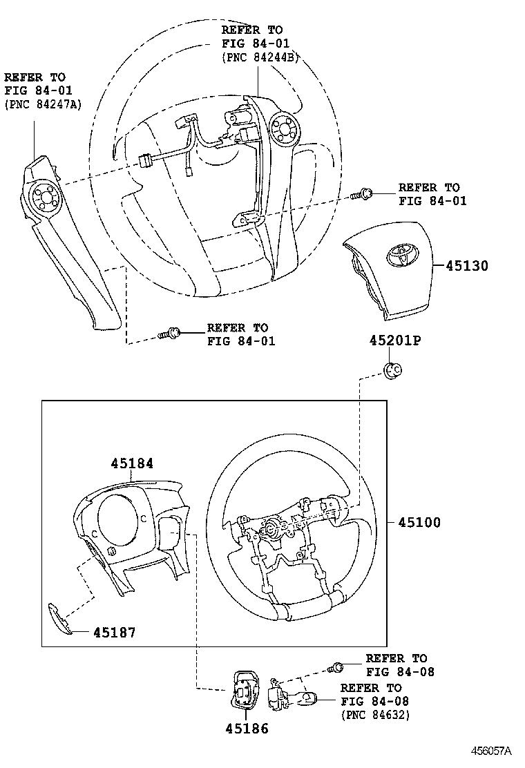  PRIUS C |  STEERING WHEEL