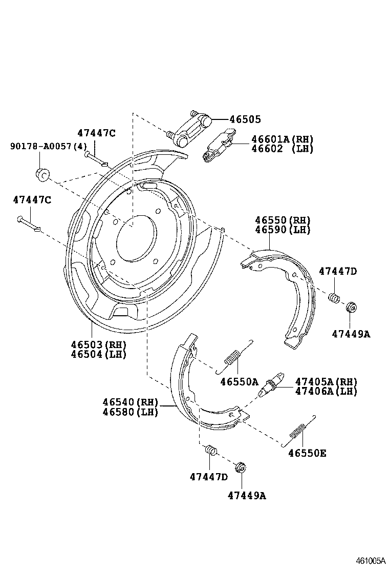  SEQUOIA |  PARKING BRAKE CABLE