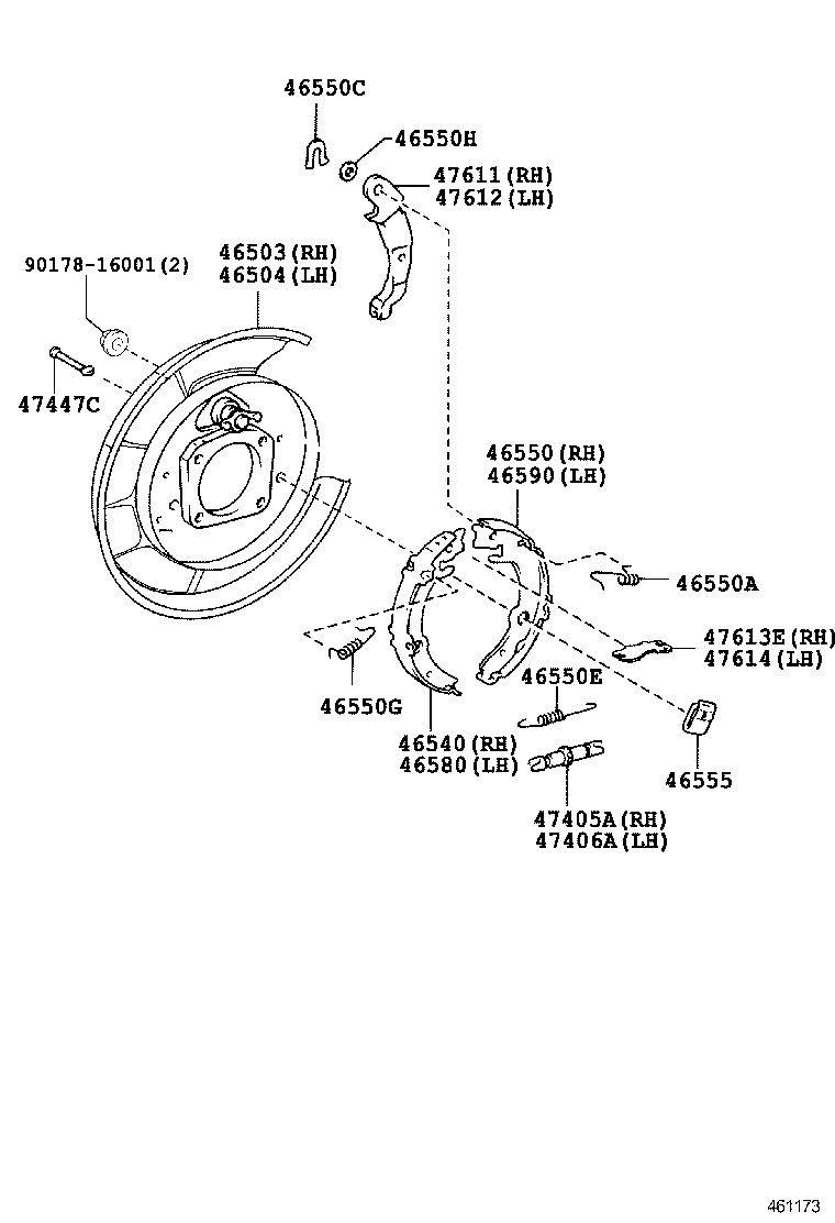  PRIUS V |  PARKING BRAKE CABLE