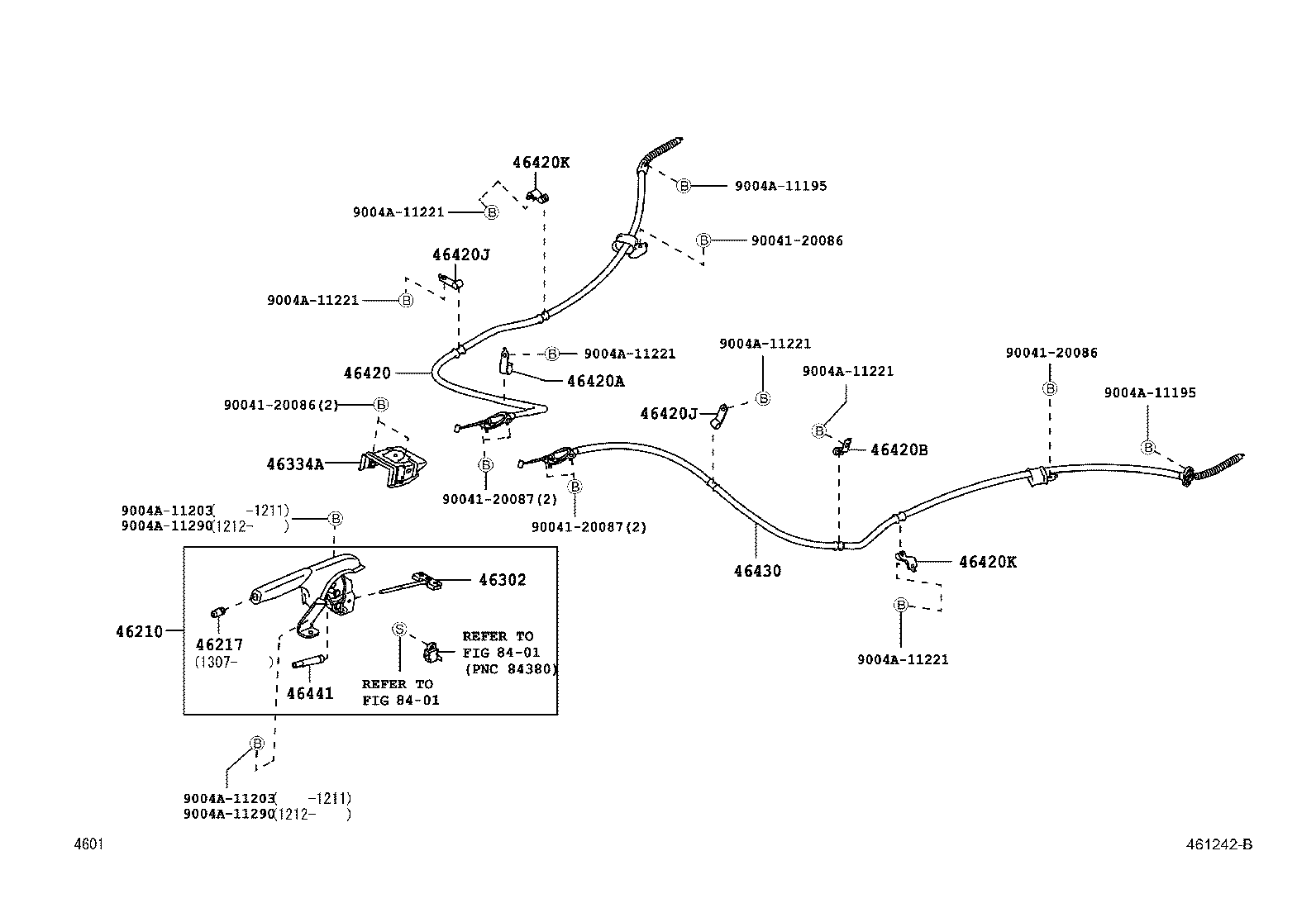  AVANZA |  PARKING BRAKE CABLE