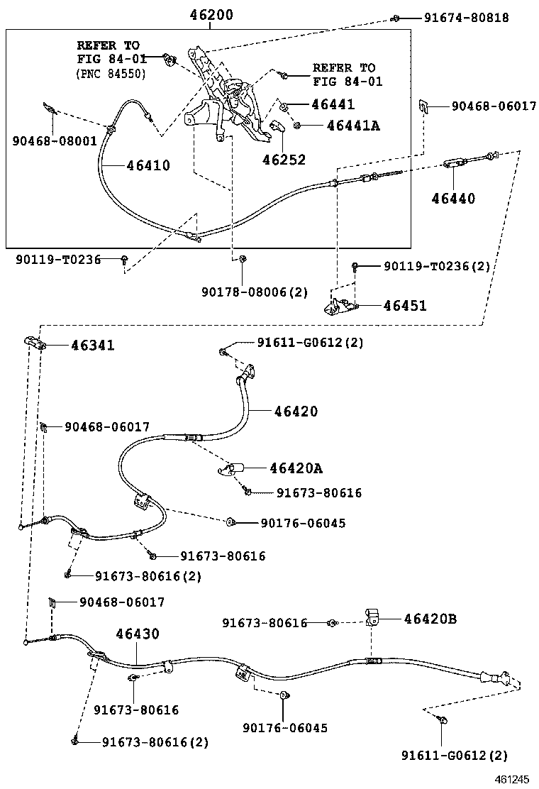  CAMRY HYBRID ASIA |  PARKING BRAKE CABLE