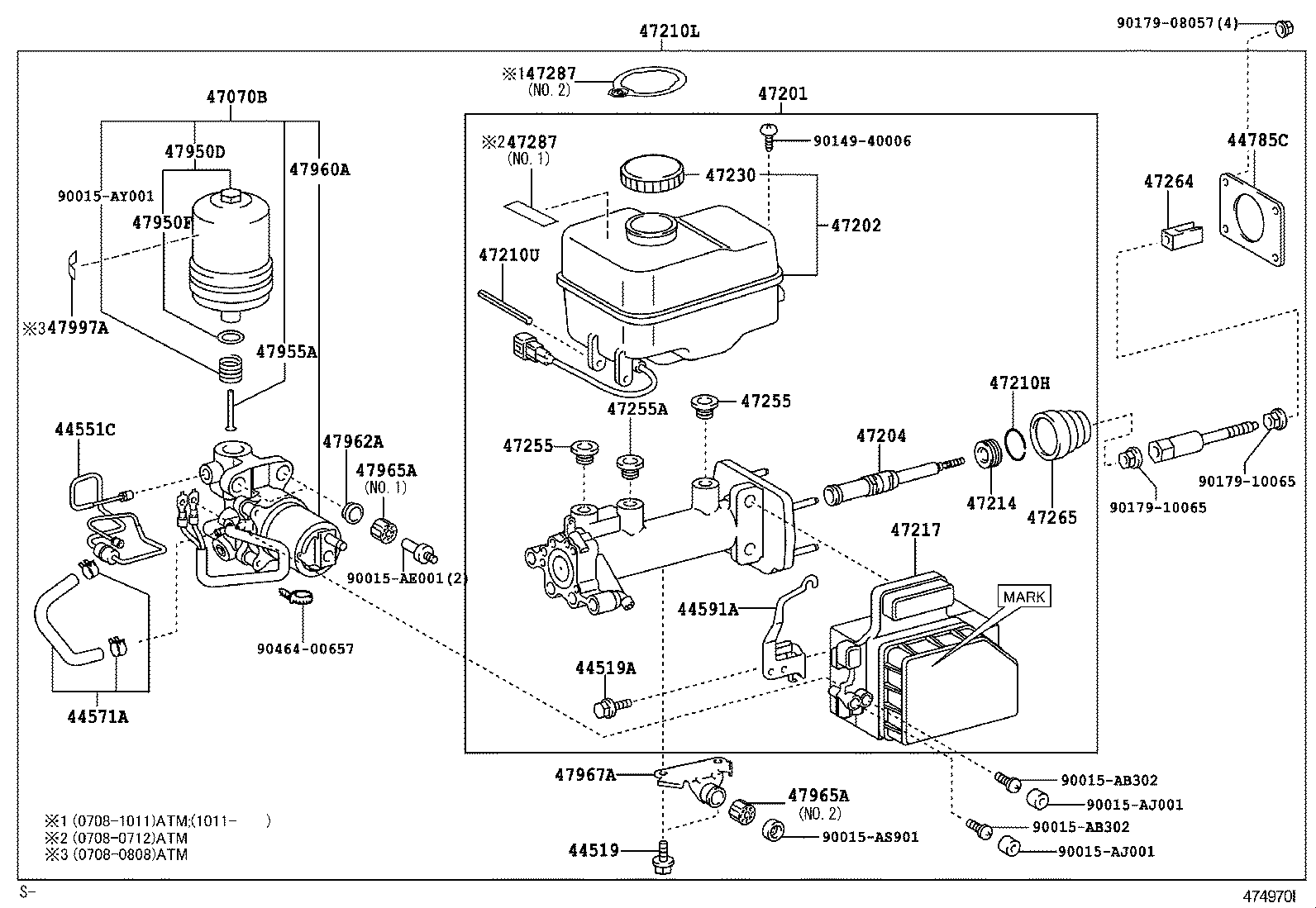  FJ CRUISER |  BRAKE MASTER CYLINDER