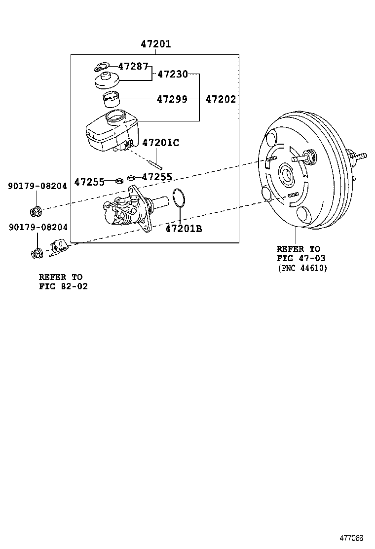  MARK X |  BRAKE MASTER CYLINDER