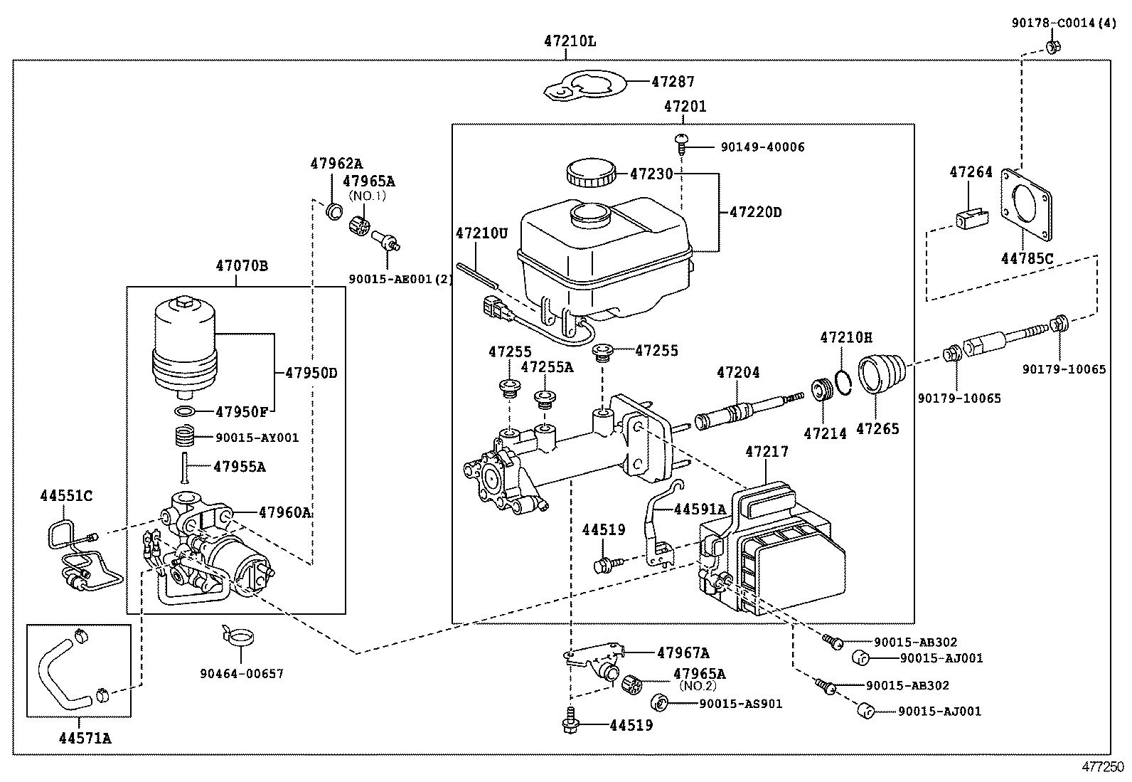  LAND CRUISER PRADO |  BRAKE MASTER CYLINDER