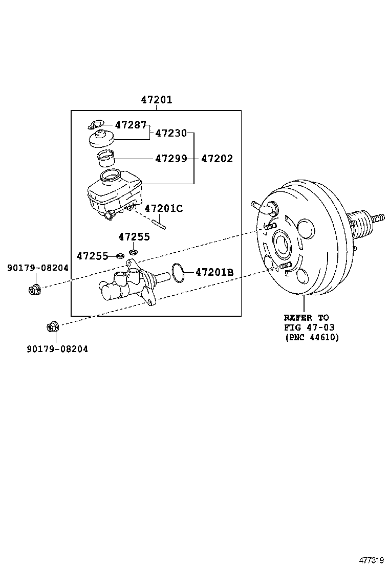  REIZ |  BRAKE MASTER CYLINDER