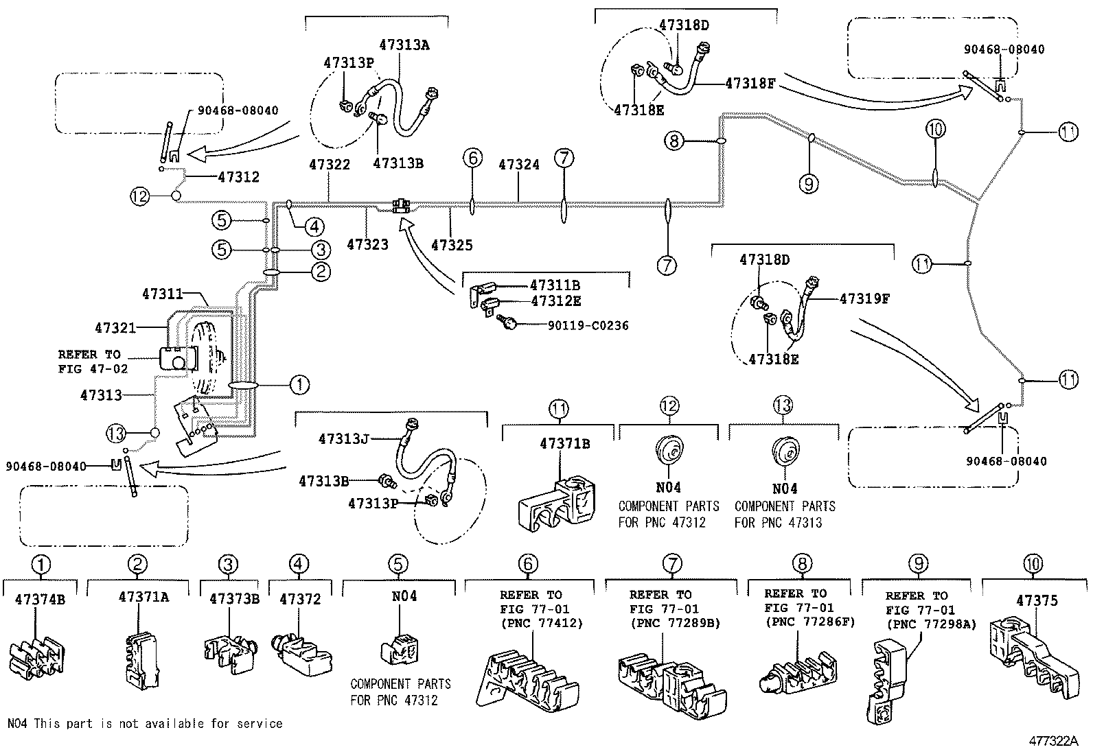  REIZ |  BRAKE TUBE CLAMP