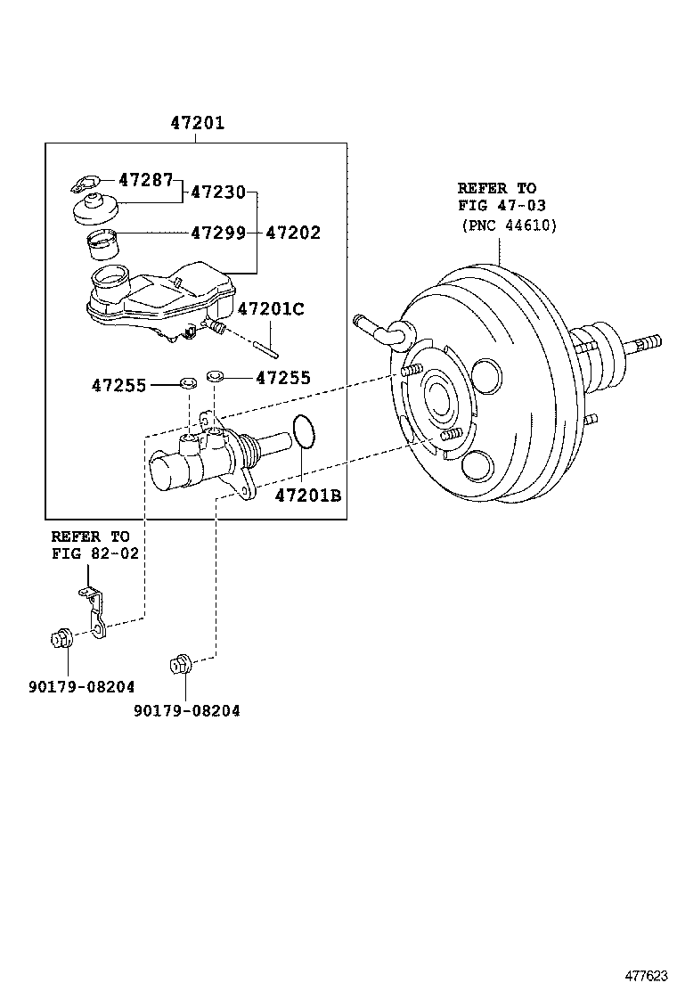  EZ |  BRAKE MASTER CYLINDER