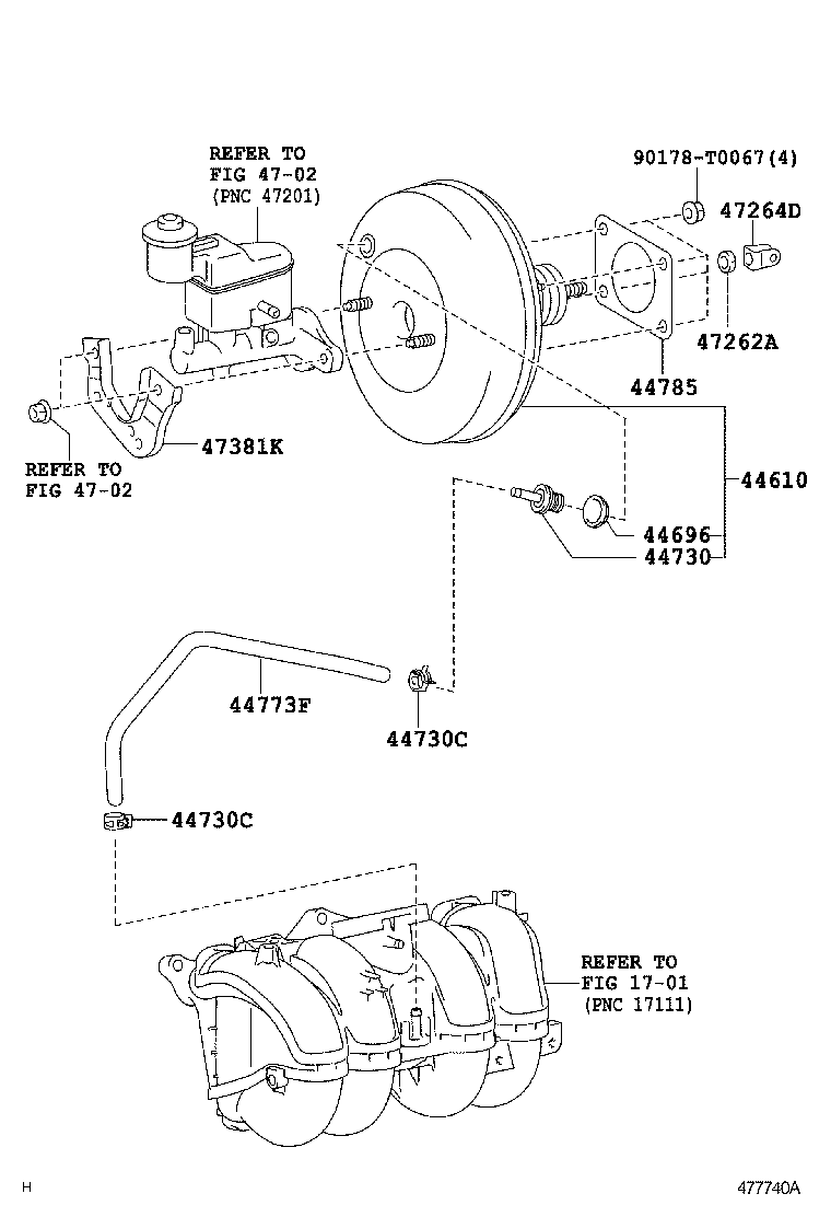  INNOVA KIJANG |  BRAKE BOOSTER VACUUM TUBE
