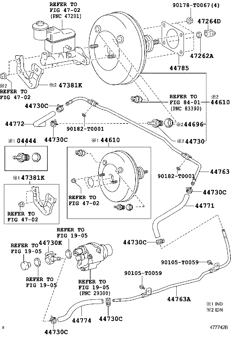  INNOVA KIJANG |  BRAKE BOOSTER VACUUM TUBE