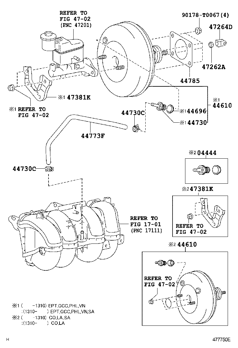  FORTUNER |  BRAKE BOOSTER VACUUM TUBE