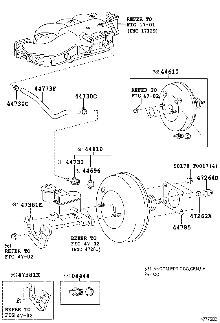  FORTUNER |  BRAKE BOOSTER VACUUM TUBE