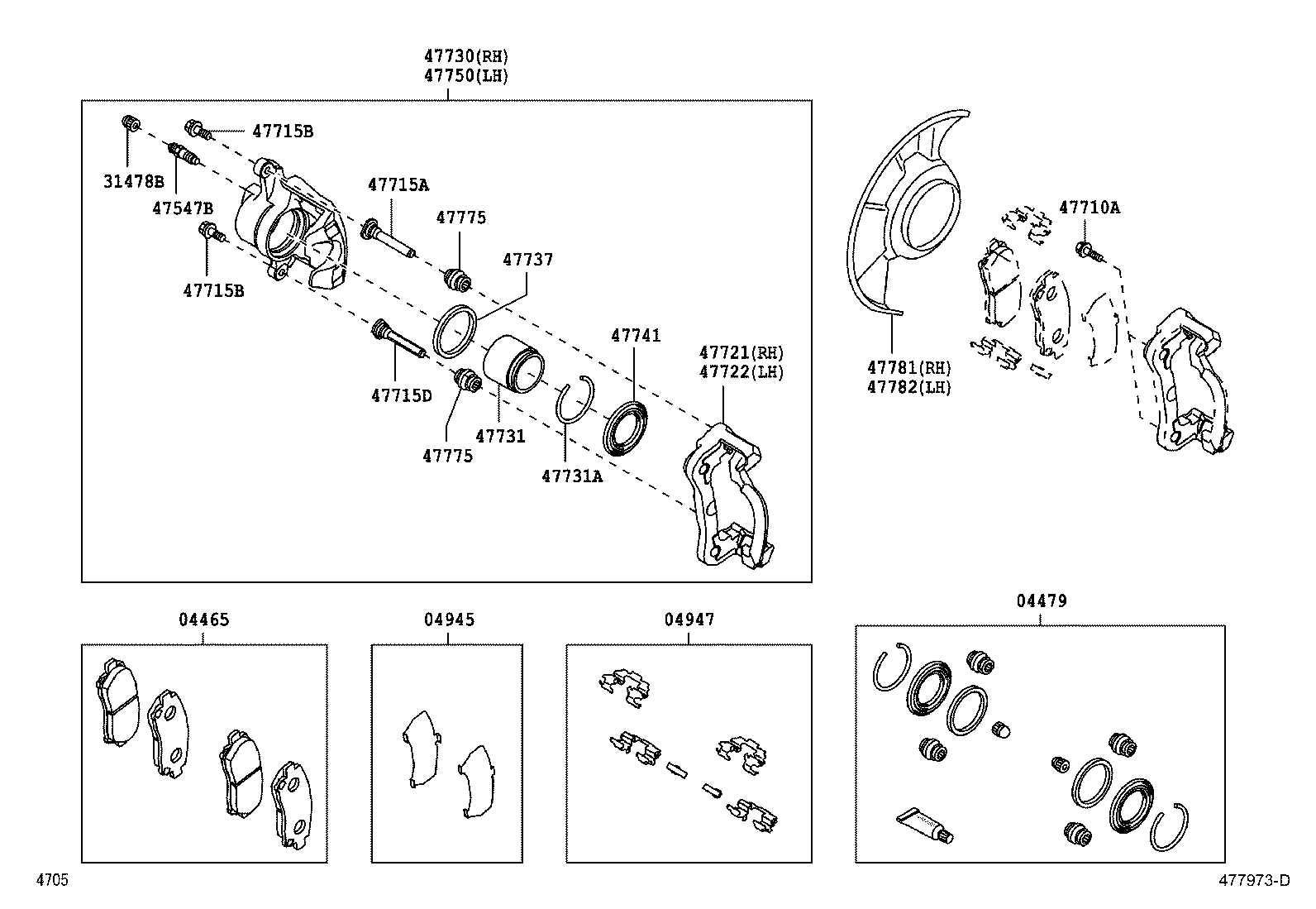  AVANZA |  FRONT DISC BRAKE CALIPER DUST COVER