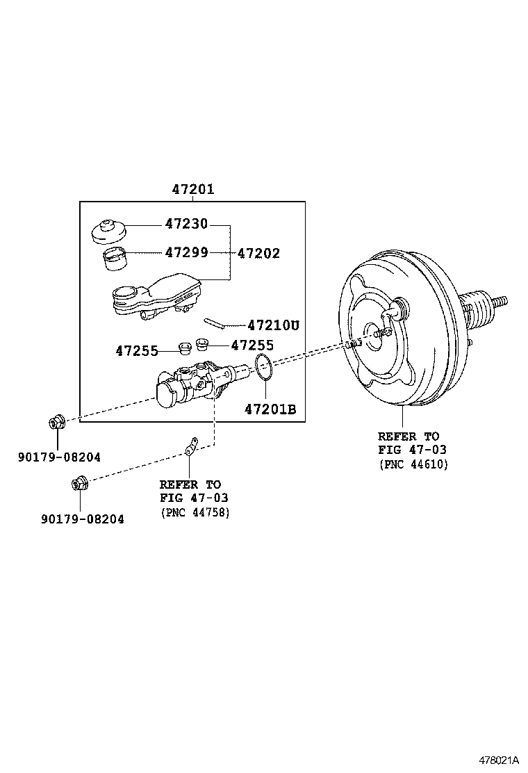 CAMRY AURION HV ARL |  BRAKE MASTER CYLINDER