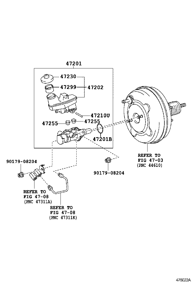  CAMRY AURION HV ARL |  BRAKE MASTER CYLINDER