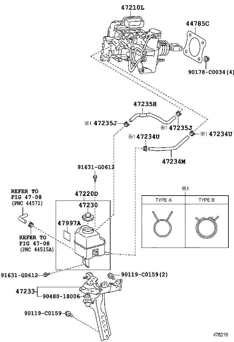  CAMRY HYBRID CHINA |  BRAKE MASTER CYLINDER