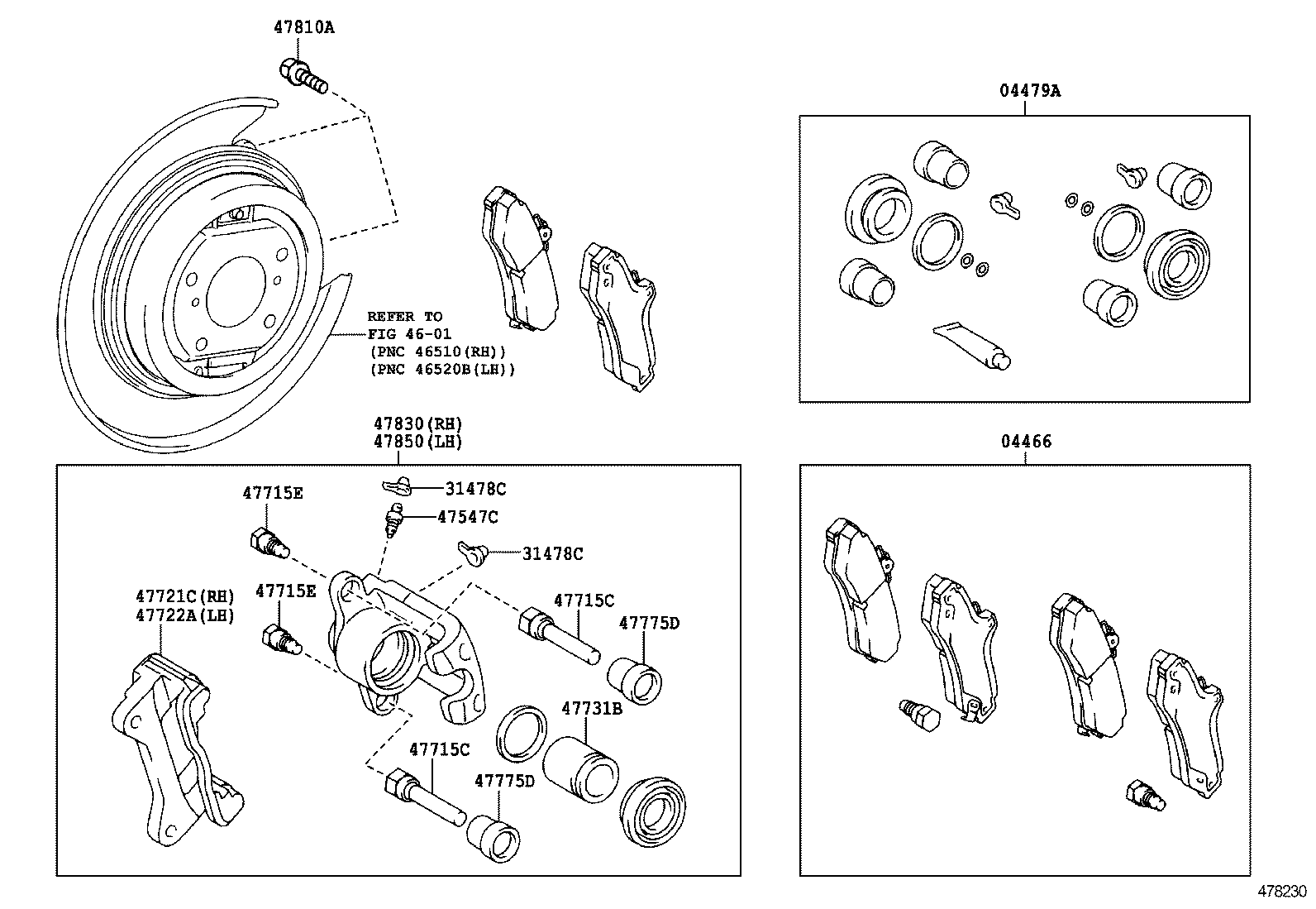  CAMRY AURION HV ARL |  REAR DISC BRAKE CALIPER DUST COVER