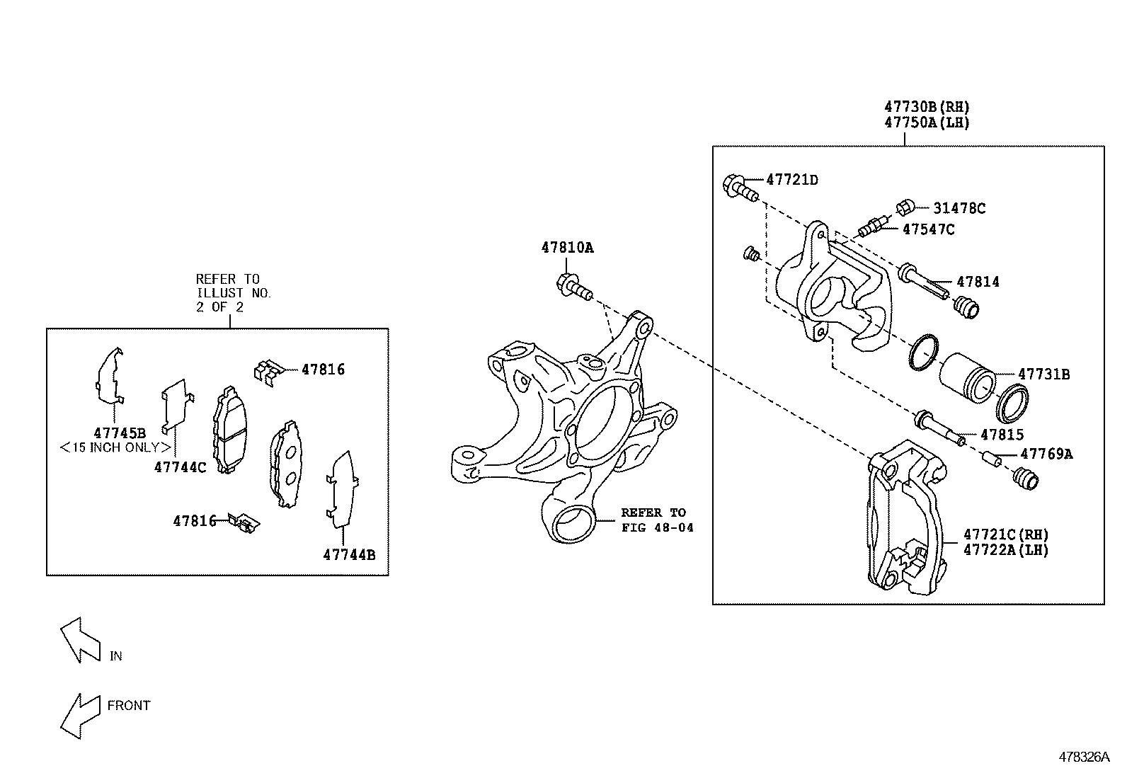  GT86 86 |  REAR DISC BRAKE CALIPER DUST COVER