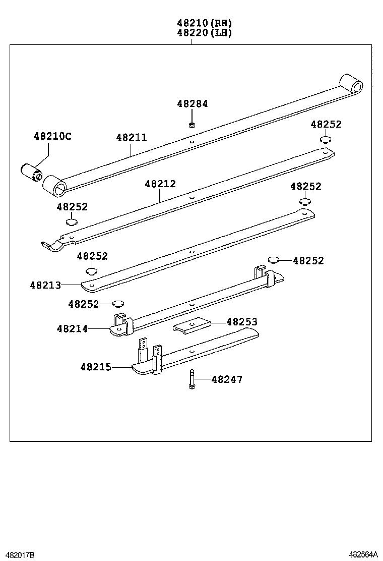  HILUX |  REAR SPRING SHOCK ABSORBER