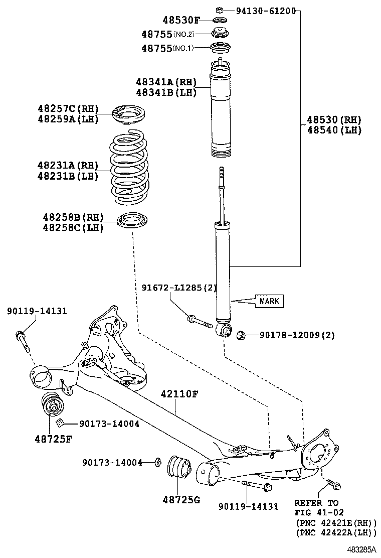  EZ |  REAR SPRING SHOCK ABSORBER