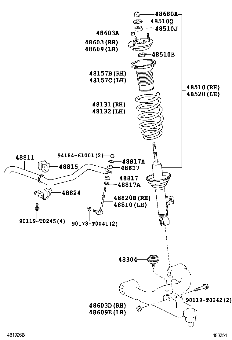  INNOVA KIJANG |  FRONT SPRING SHOCK ABSORBER