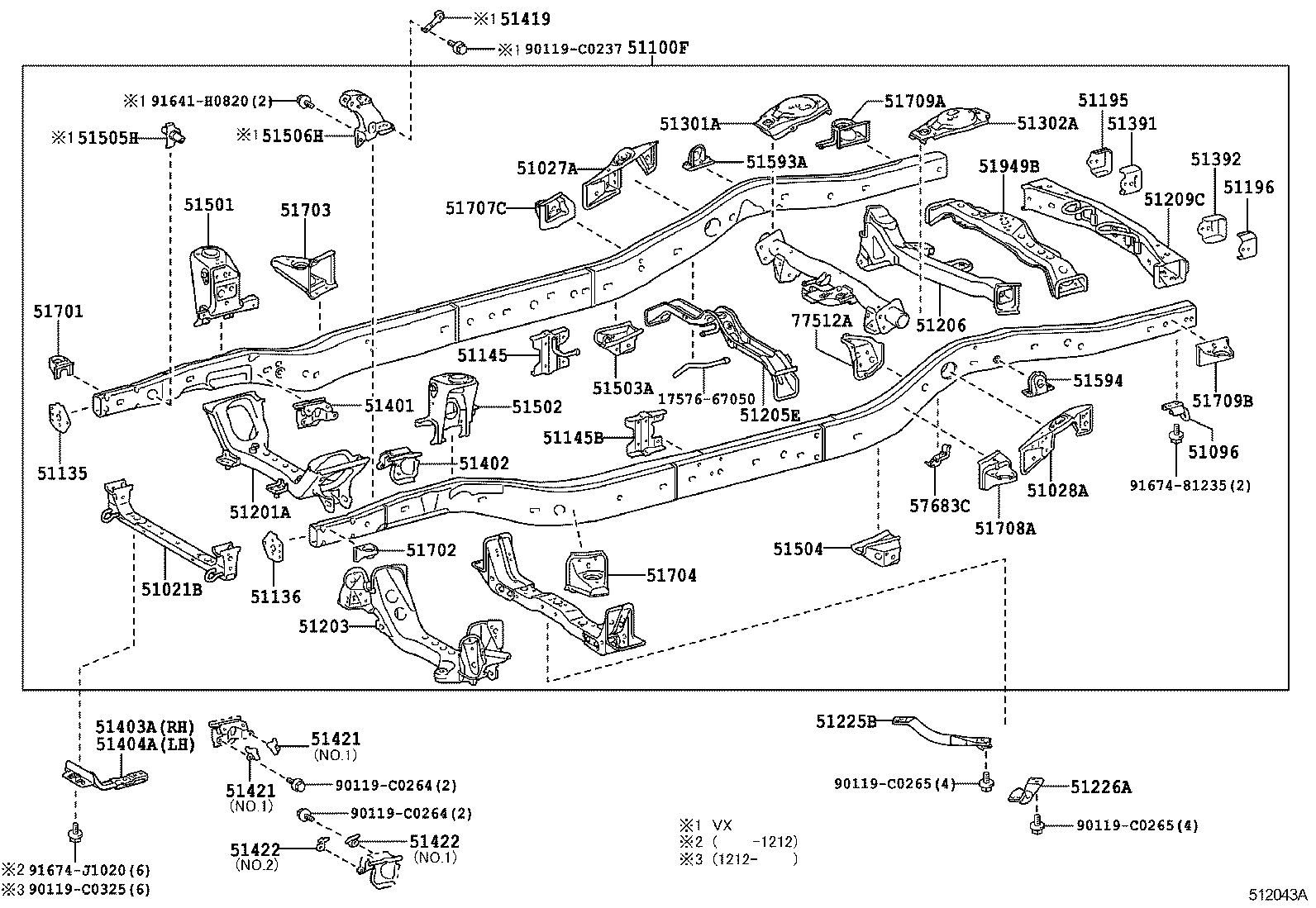  LAND CRUISER PRADO |  FRAME