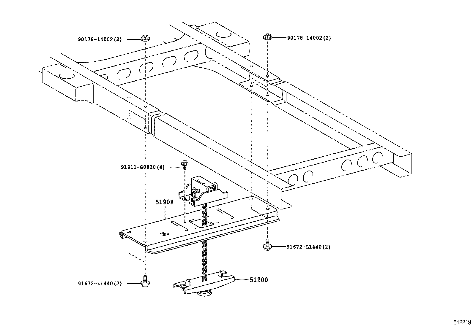  DYNA |  SPARE WHEEL CARRIER